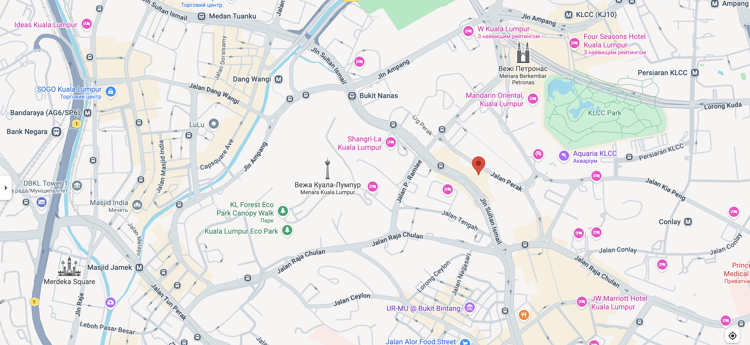 Map placeholder for Infoluma.pro Kuala Lumpur location